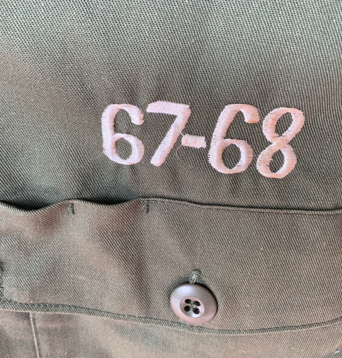Vintage Vintage 80s OG 507 Us Marines Tour 61-62 Embroidered Logo Size US M / EU 48-50 / 2 - 7 Thumbnail