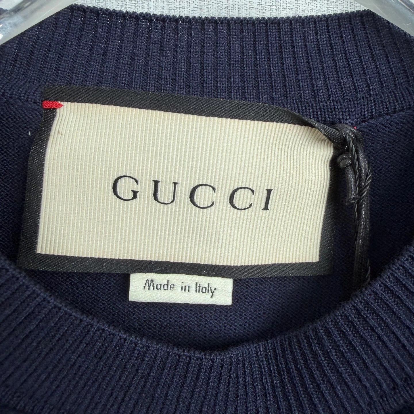 Gucci tt0087 Gucci gold-button knit sweater Size S / US 4 / IT 40 - 3 Thumbnail