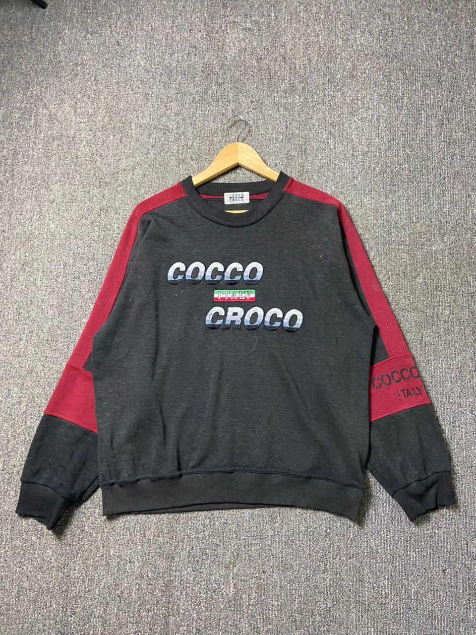 Japanese Brand Cocco & Croco Italy Crewneck Sweatshirt (187) Size US L / EU 52-54 / 3 - 1 Thumbnail