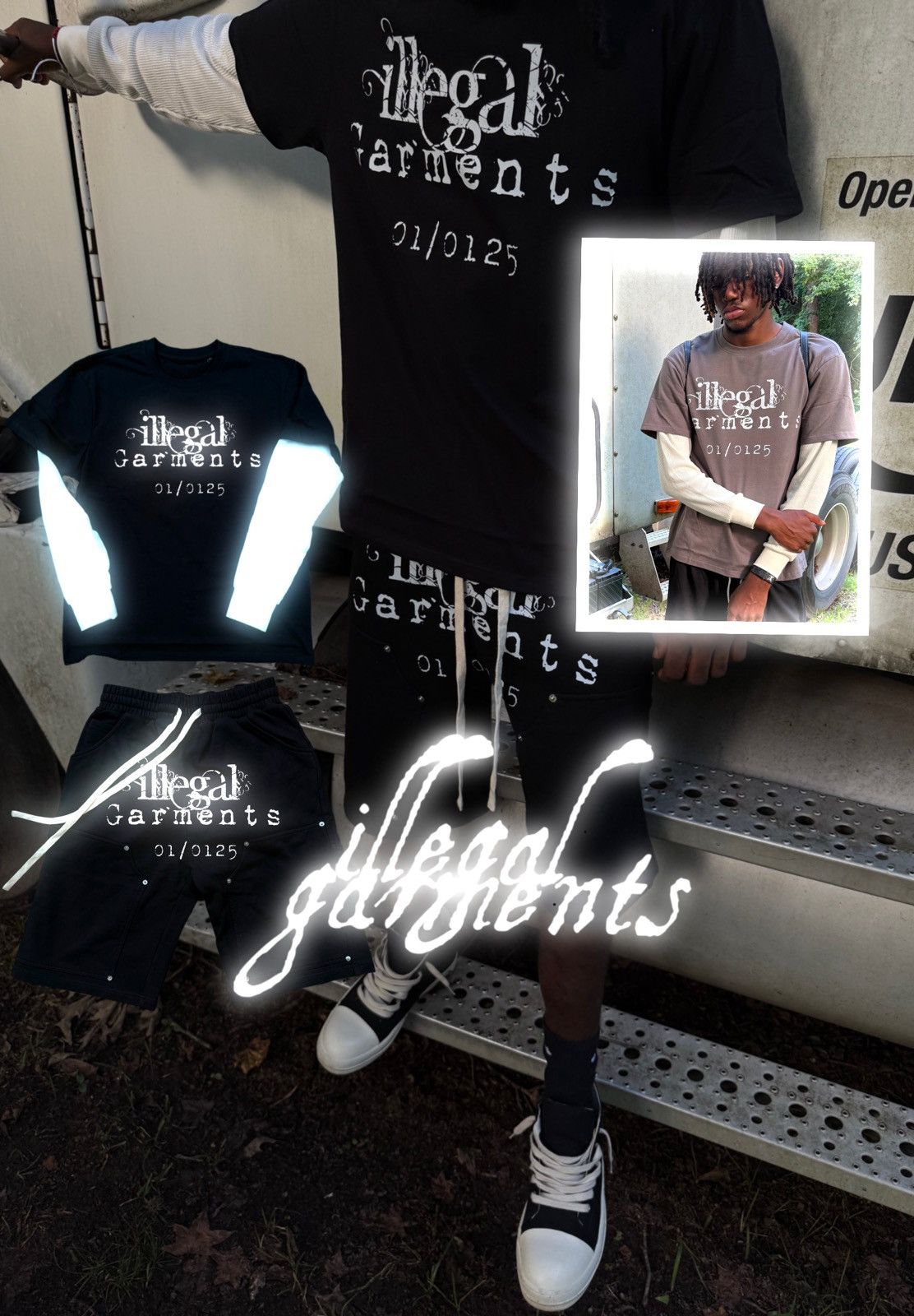 Other "01/0125 IG Ricky" Thermal Sleeved Tee Size US S / EU 44-46 / 1 - 1 Thumbnail