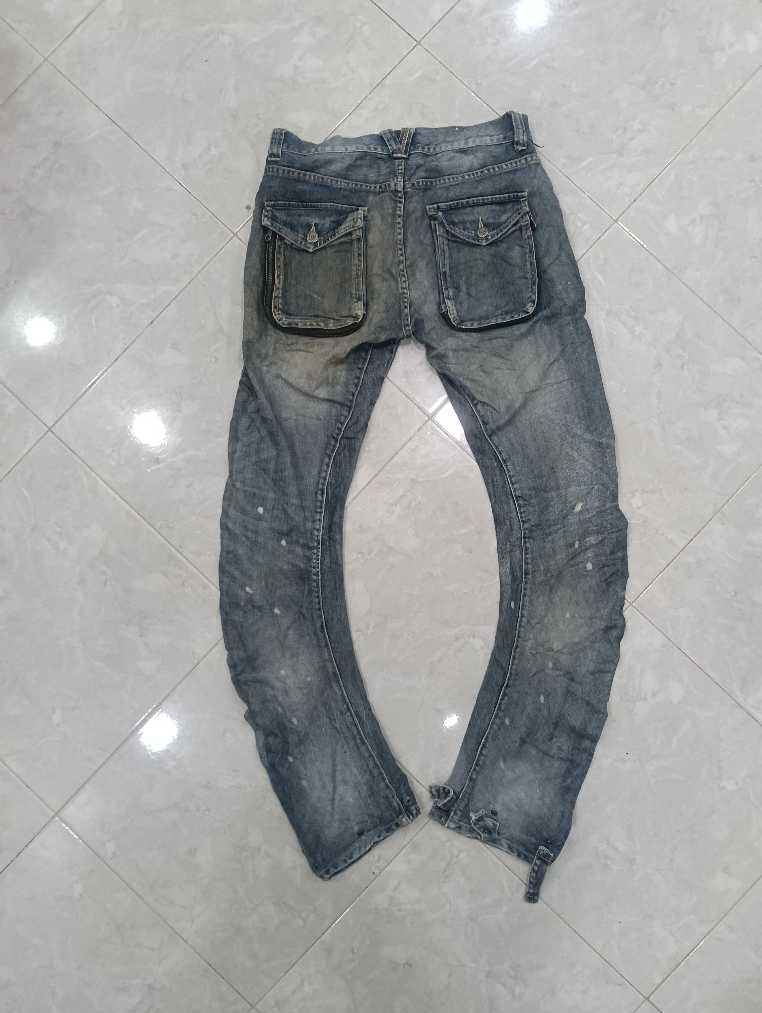 If Six Was Nine Ppfm Japan Brand Curve Jeans Size US 33 - 5 Thumbnail