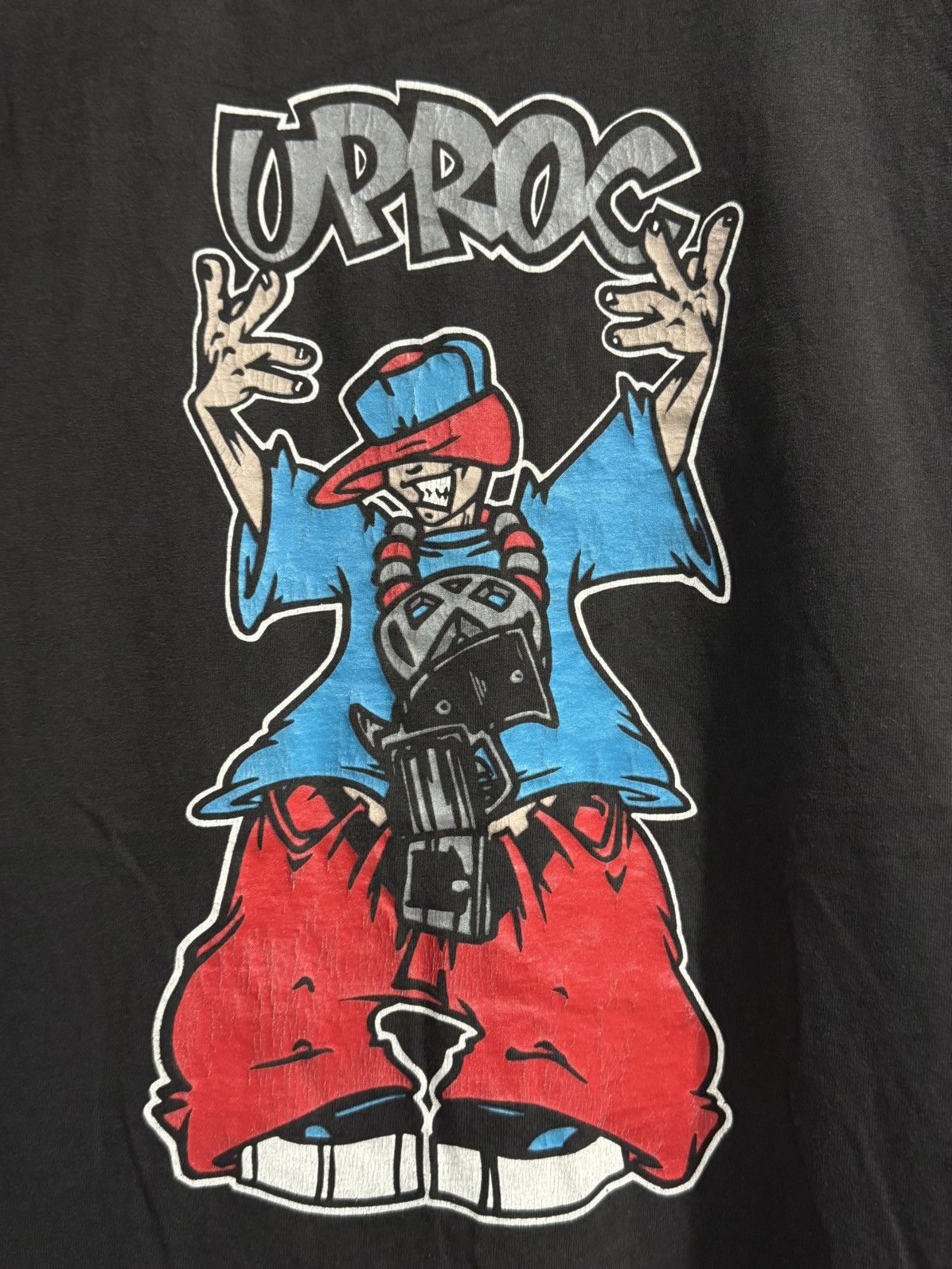 Band Tees Vintage 90s Uproc HipHop Gum Faded Rap Tee Size US M / EU 48-50 / 2 - 2 Thumbnail