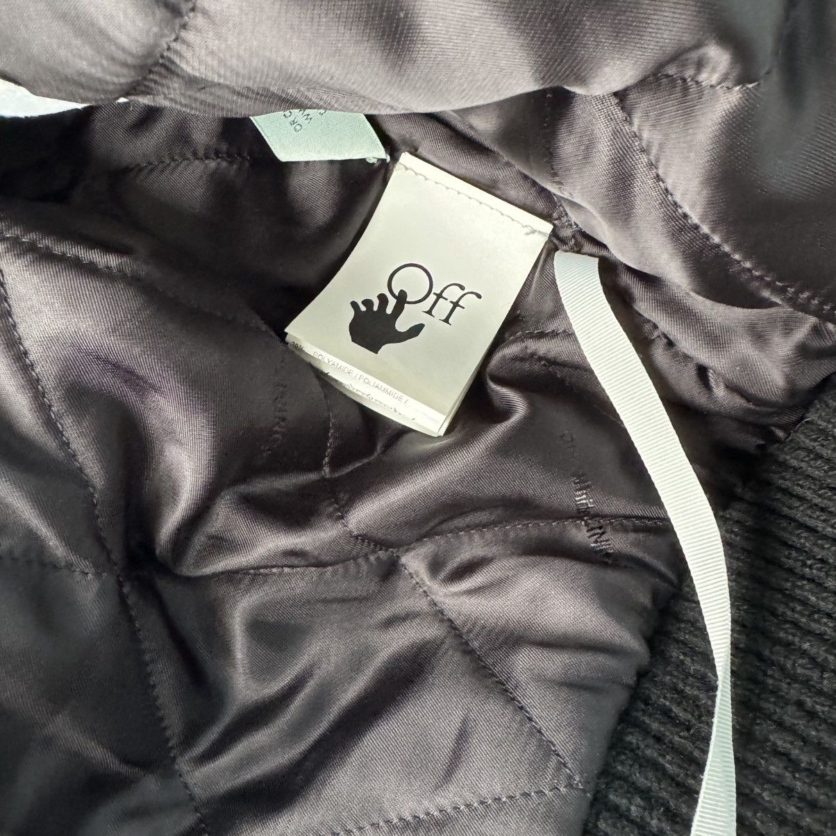 Off-White Off-White Black Varsity with Panels Size US XL / EU 56 / 4 - 9 Thumbnail
