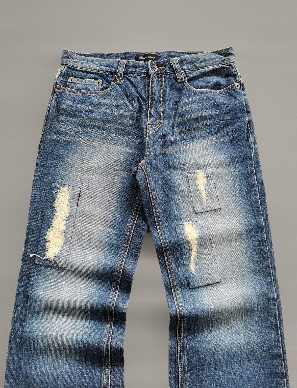 Hysteric Glamour distressed denim Beach sound jeans Size US 31 - 3 Thumbnail