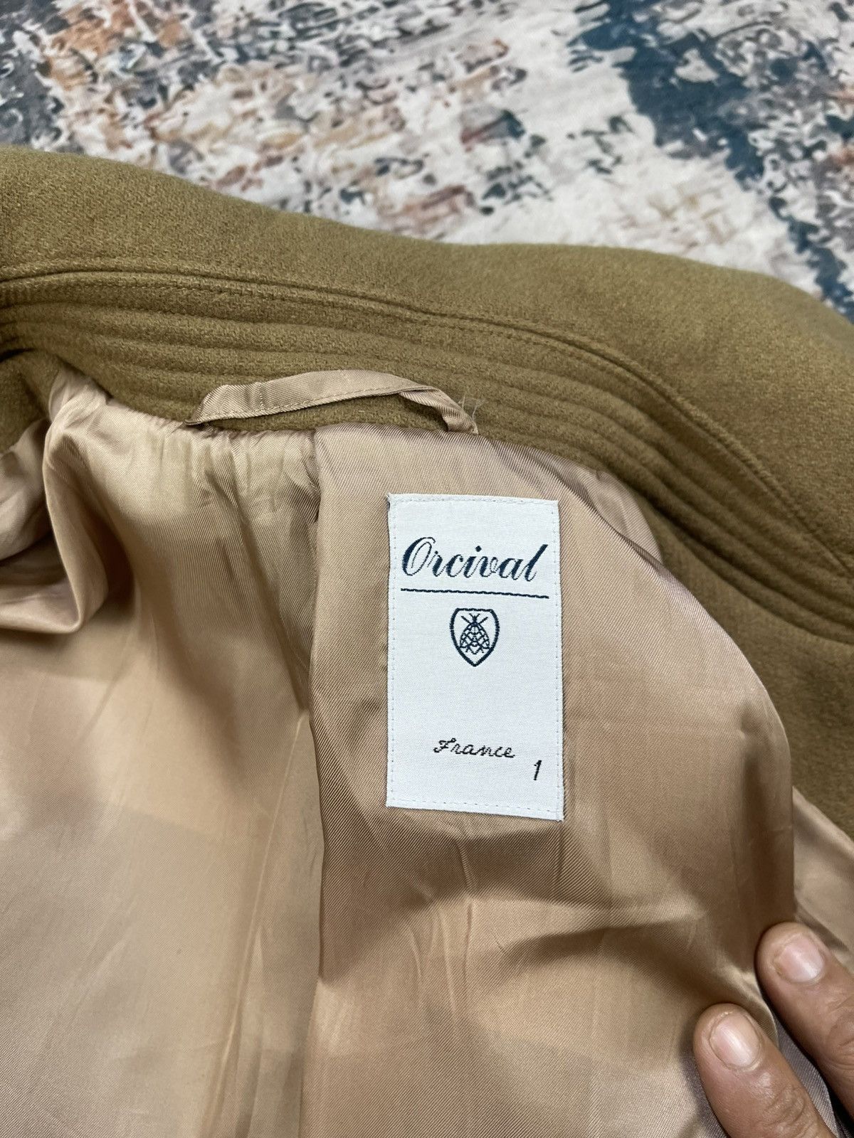 Orcival Orcival Melton Wool Single Breasted Peacoat Size XS / US 0-2 / IT 36-38 - 11 Thumbnail