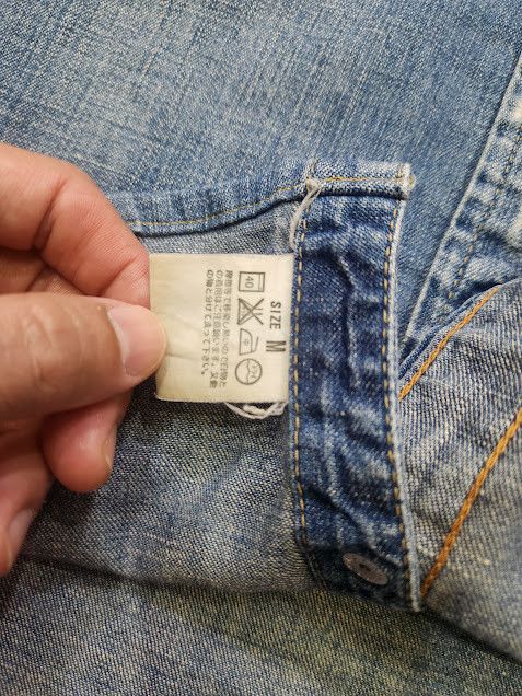 Levi's Vintage Clothing Levi's Western Denim Shirt Big E Size US M / EU 48-50 / 2 - 2 Thumbnail
