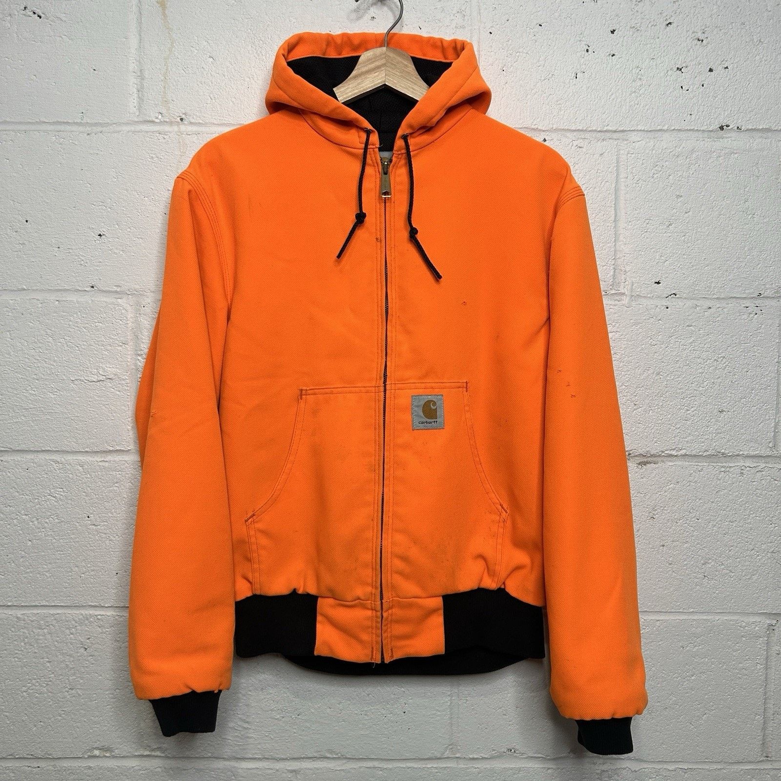Carhartt Vintage Carhartt Hooded Active Jacket “Blaze Orange” JRW09 Size US M / EU 48-50 / 2 - 1 Thumbnail