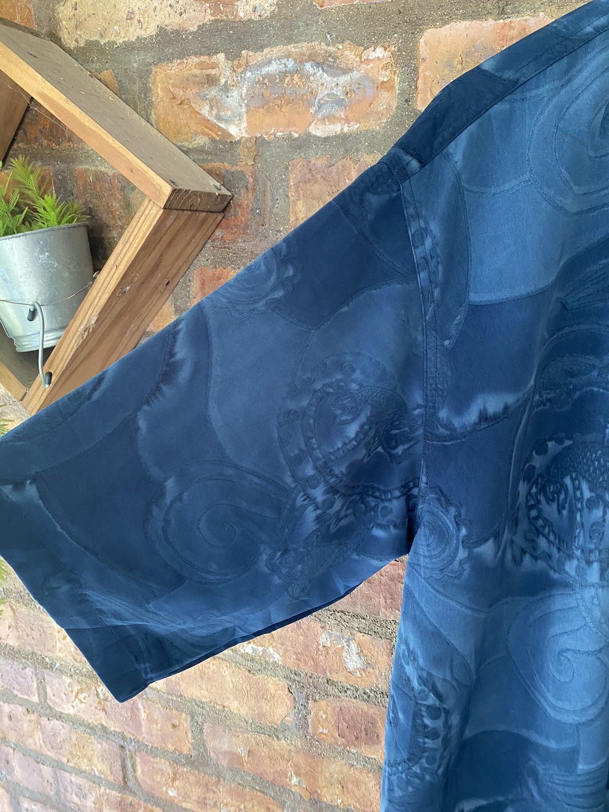 JNCO × Marc Buchanan × Pelle Pelle 1990s Pelle Pelle Koi fish dragons abstract Size US XL / EU 56 / 4 - 7 Thumbnail