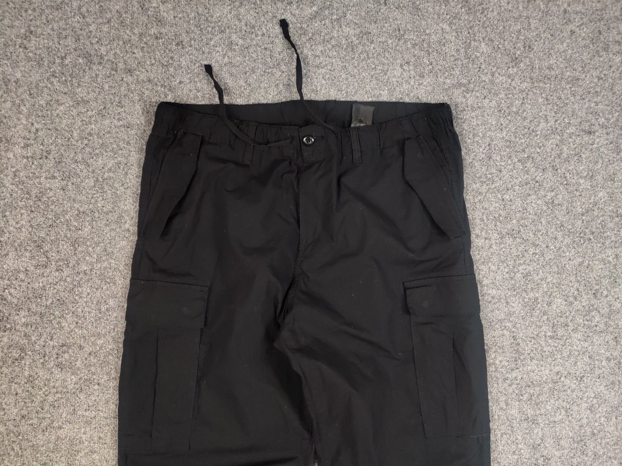 Japanese Brand Perfect black Ripstop Cargo Pants Regular Fit Vintage Style Size US 36 / EU 52 - 7 Thumbnail