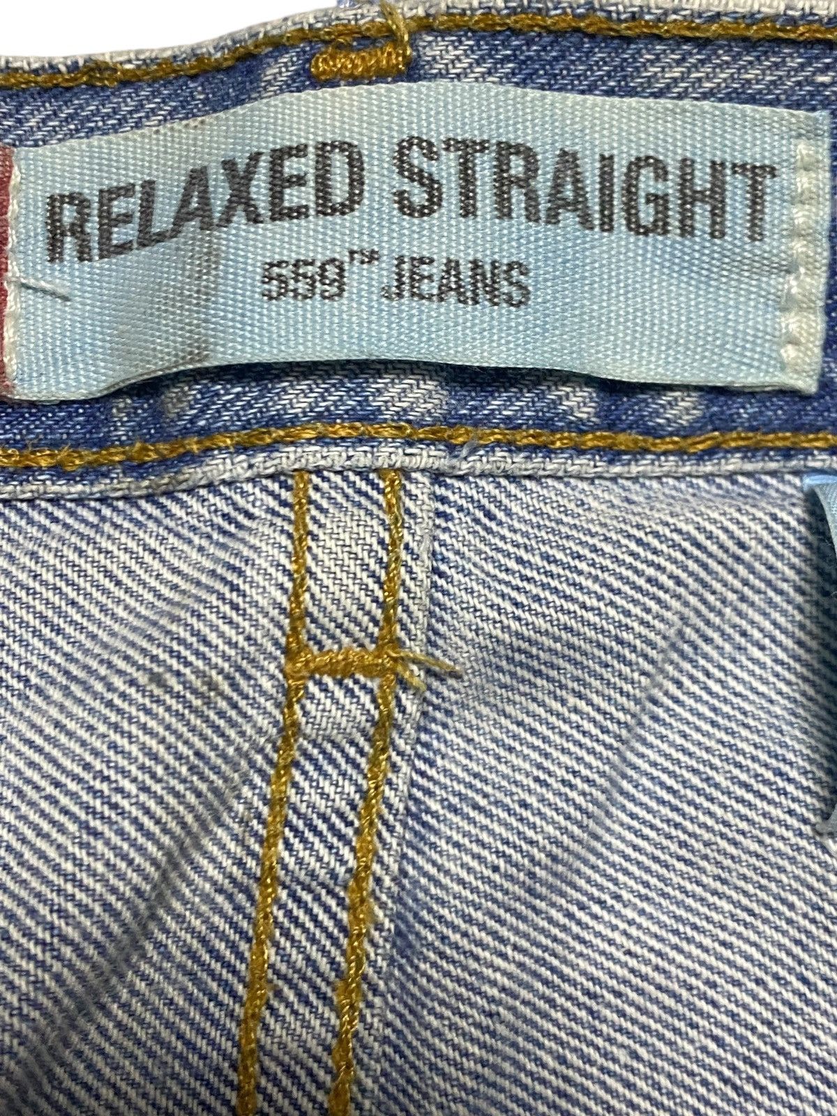 Levi's Vintage Levis 559 Grunge Distressed Baggy Jeans Size US 34 / EU 50 - 11 Thumbnail