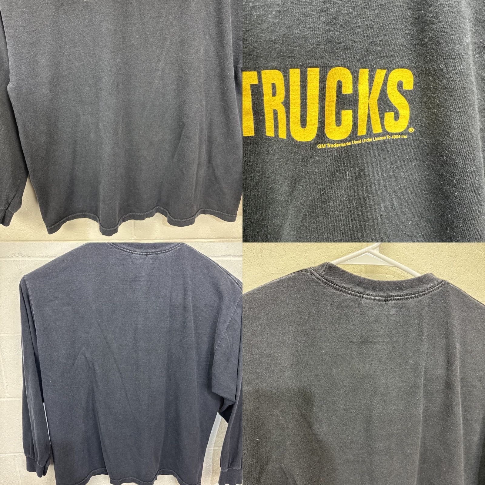 AAA VINTAGE GM CHEVY TRUCKS T-Shirt Men 2XL Black Cars 90s Logo Short Sleeve Size US XXL / EU 58 / 5 - 8 Thumbnail