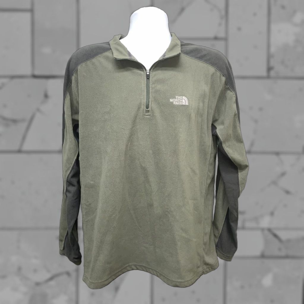 The North Face The North Face Pullover Sweater Half-Zip Light Green Mens M Size US M / EU 48-50 / 2 - 1 Thumbnail
