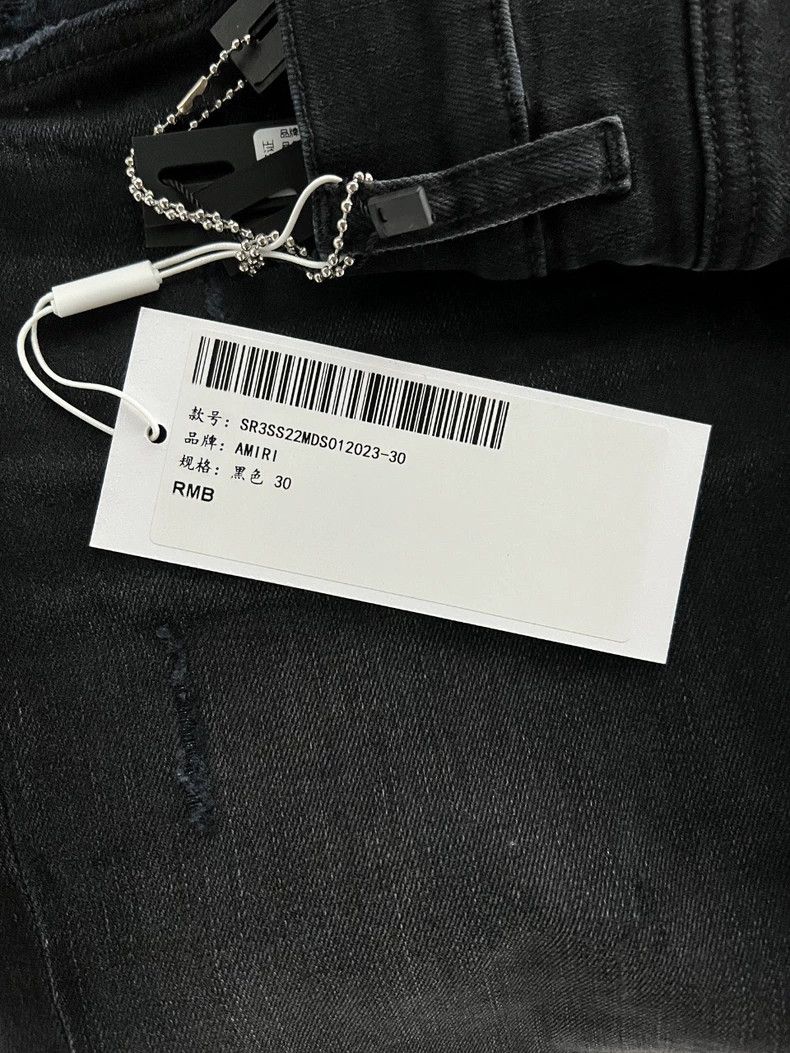 Amiri Amiri Classic Destroyed Washed Jeans Size US 30 / EU 46 - 8 Thumbnail