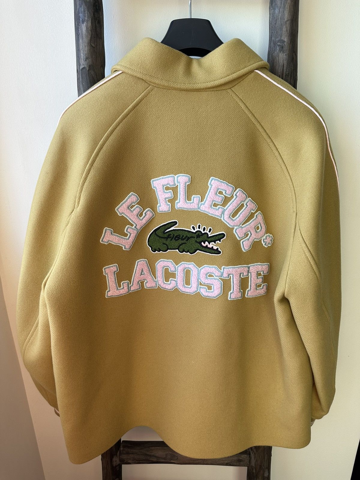 Golf le Fleur × Lacoste Varsity Jacket Size US XL / EU 56 / 4 - 6 Thumbnail