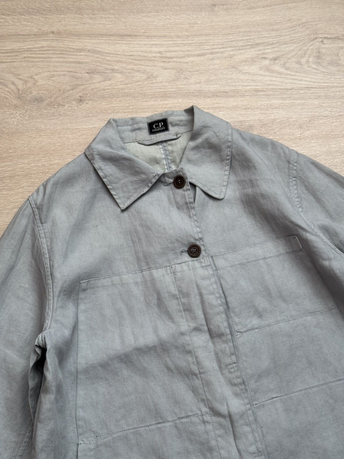 C.P. Company Vintage C.P. Company Women’s Linen Jacket Size M / US 6-8 / IT 42-44 - 2 Thumbnail