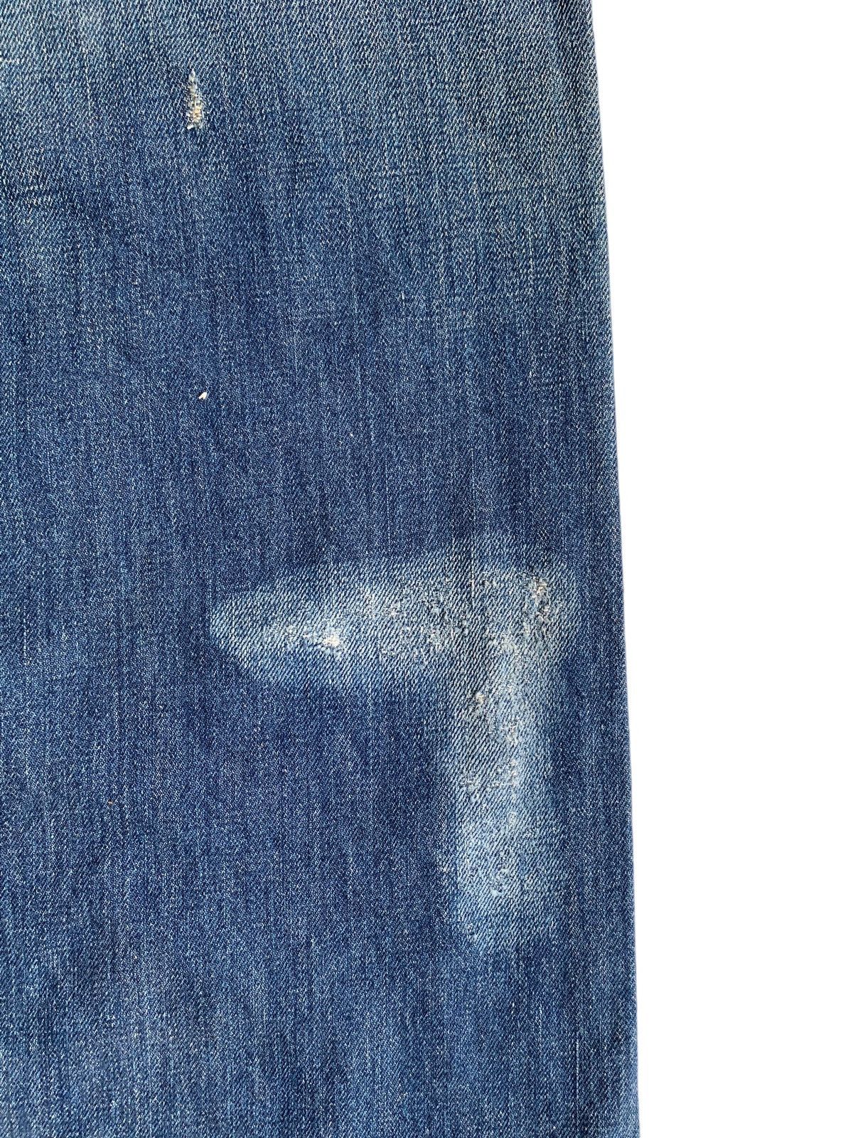 Japanese Brand × Kapital × Vintage Whiz Limited Japanese Ripped Selvedge Distressed Denim Size US 35 - 21 Thumbnail