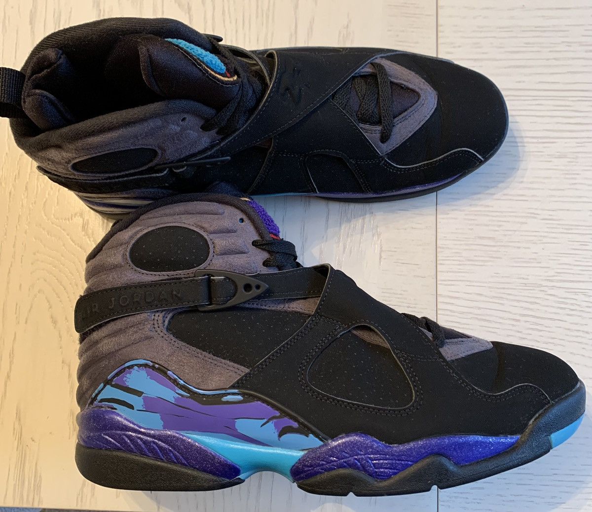 Jordan Brand Air Jordan 8 Aqua (2015) Size US 10 / EU 43 - 4 Thumbnail
