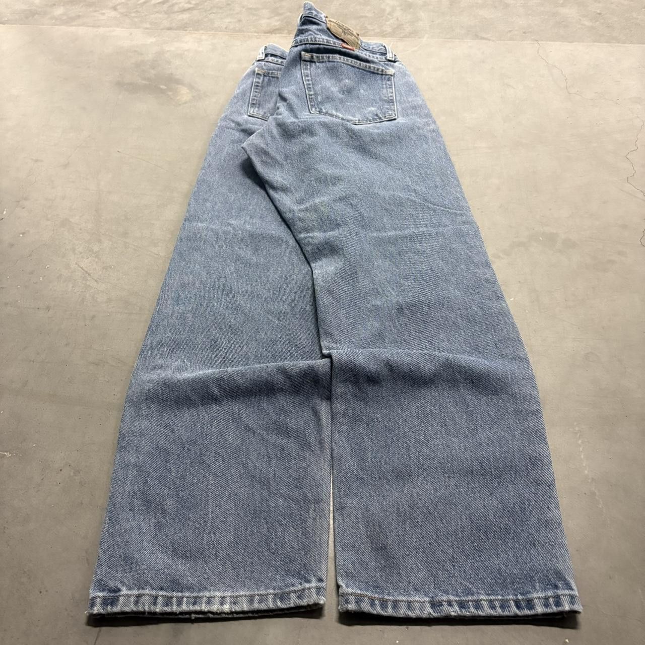 Vintage Crazy Vintage Y2K/2000s Baggy Workwear Style Denim Jeans! Size US 33 - 4 Thumbnail