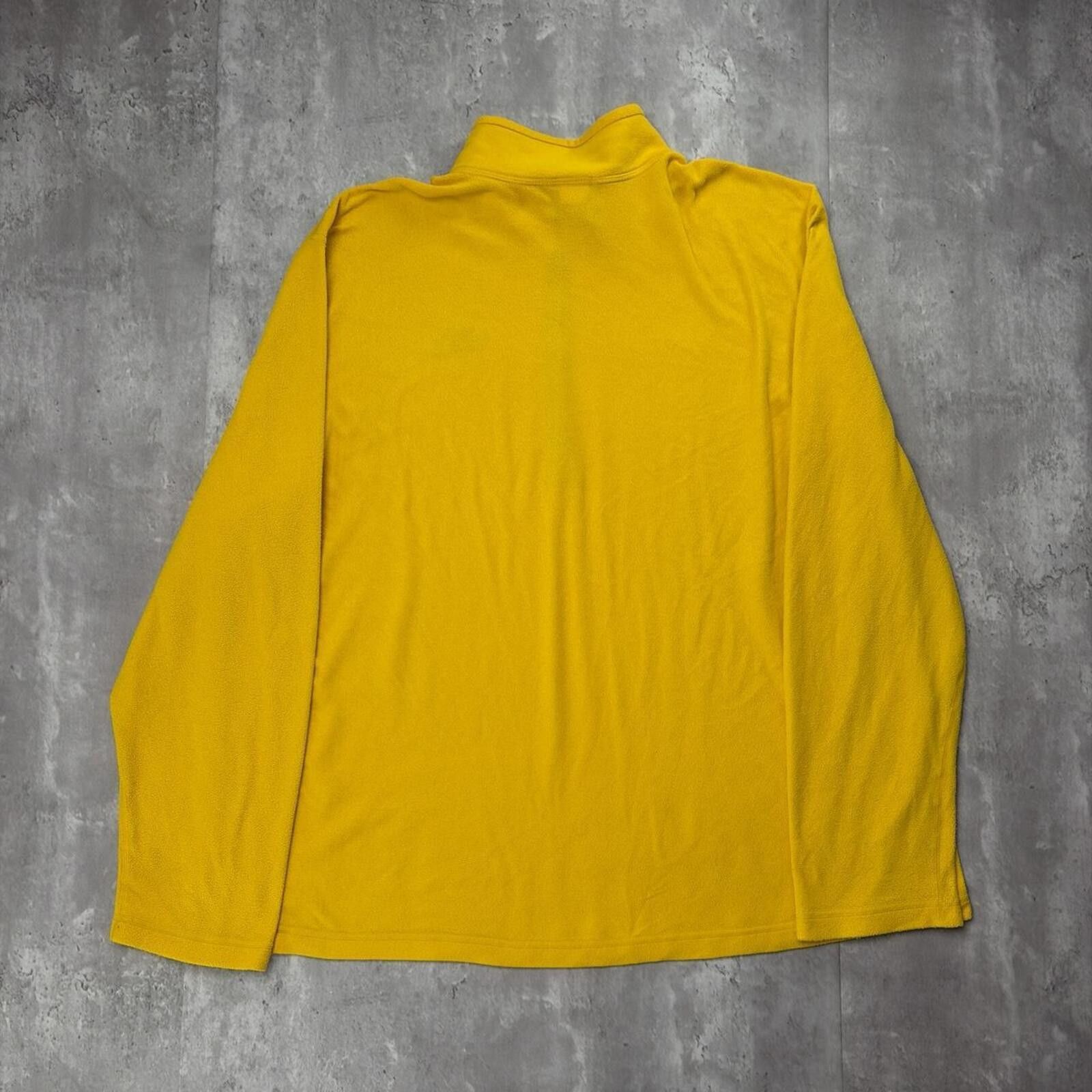 The North Face Y2K Yellow The North Face Fleece Quarter Zip Sweater Size US XXL / EU 58 / 5 - 6 Thumbnail