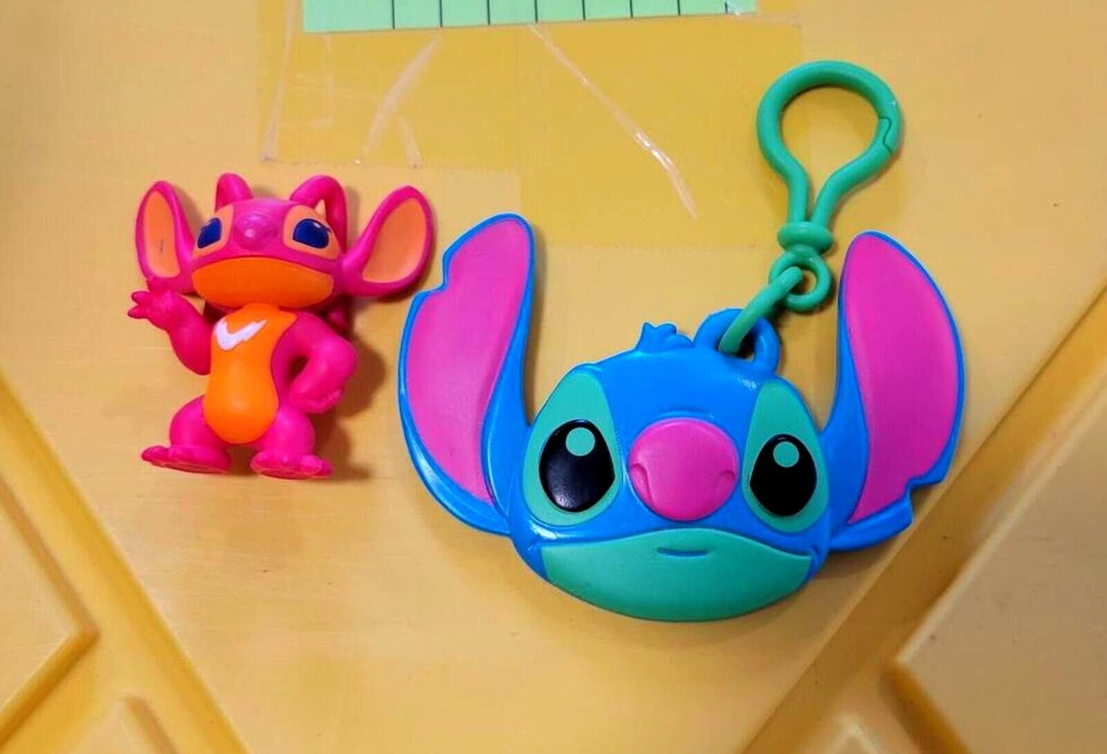 Disney Lilo & Stitch Keychain and Angel Figure Set Size ONE SIZE - 1 Thumbnail