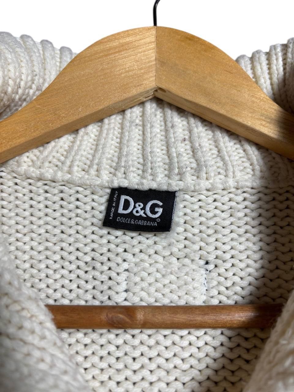 Dolce & Gabbana Dolce & Gabbana Button Wool Knit Cardigan Sweater Vintage Size US L / EU 52-54 / 3 - 6 Thumbnail