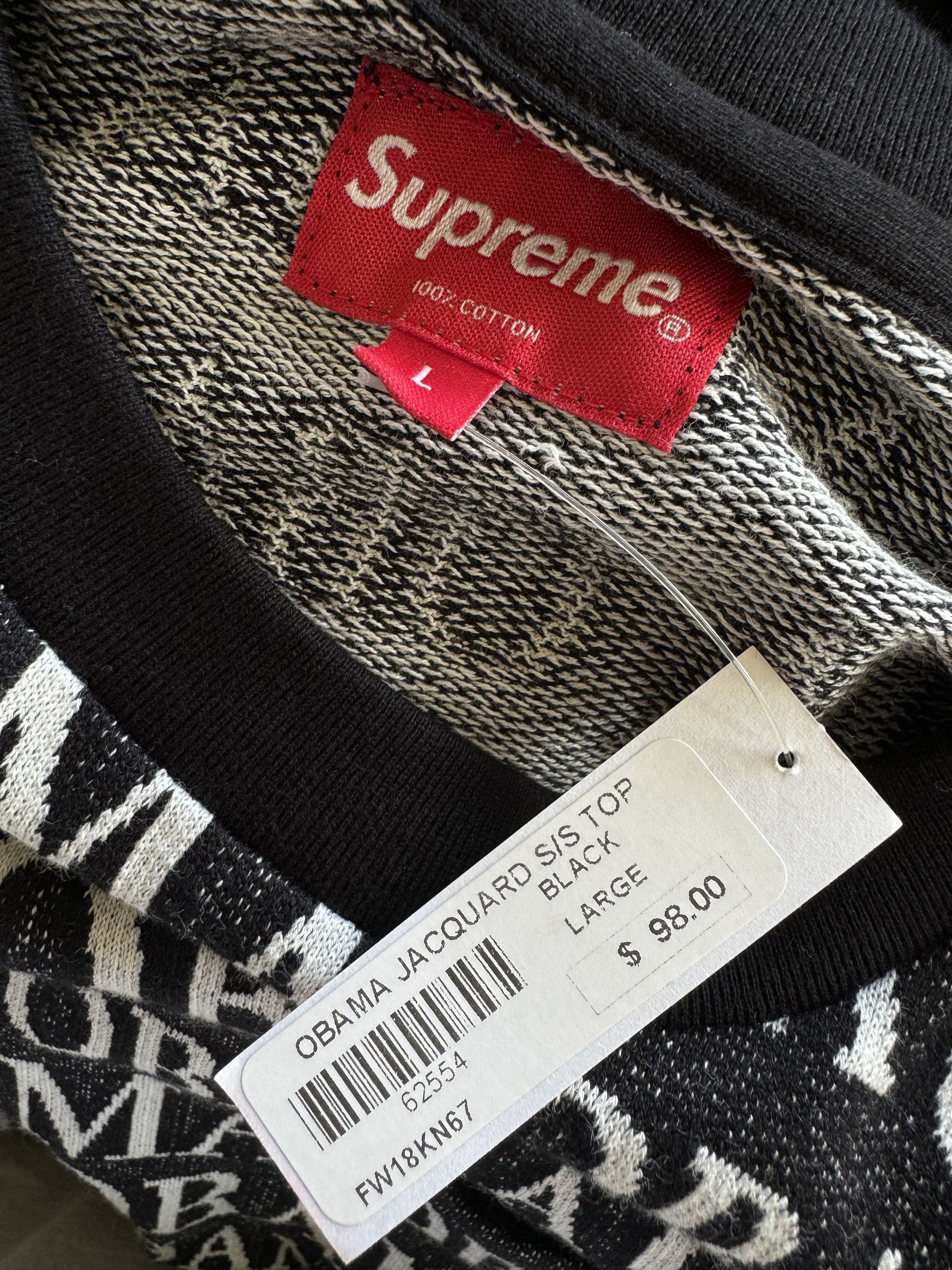 Supreme Obama Shirt NWT