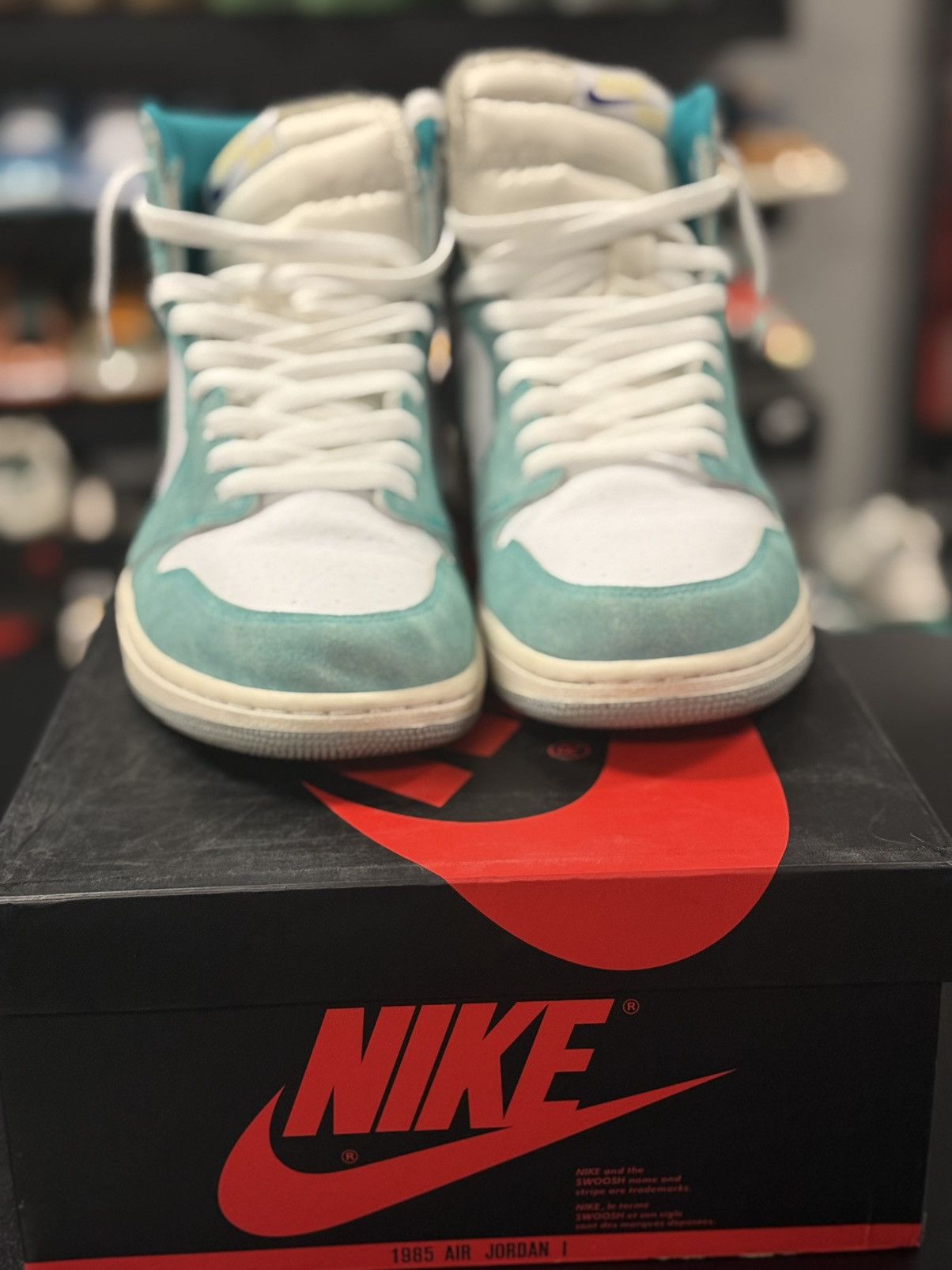 Jordan Brand Jordan 1 turbo green Size US 13 / EU 46 - 4 Thumbnail