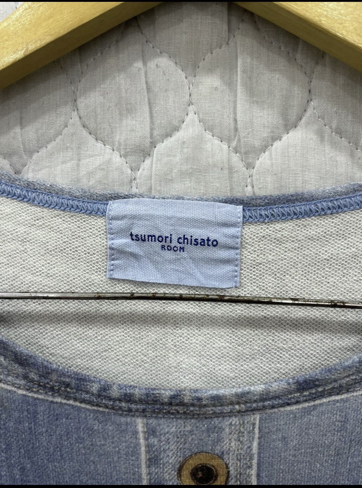 Issey Miyake 🔥🔥🔥ARCHIVE TSUMORI CHISATO ISSEY MIYAKE DRESS DENIM PRINTED Size M / US 6-8 / IT 42-44 - 6 Thumbnail