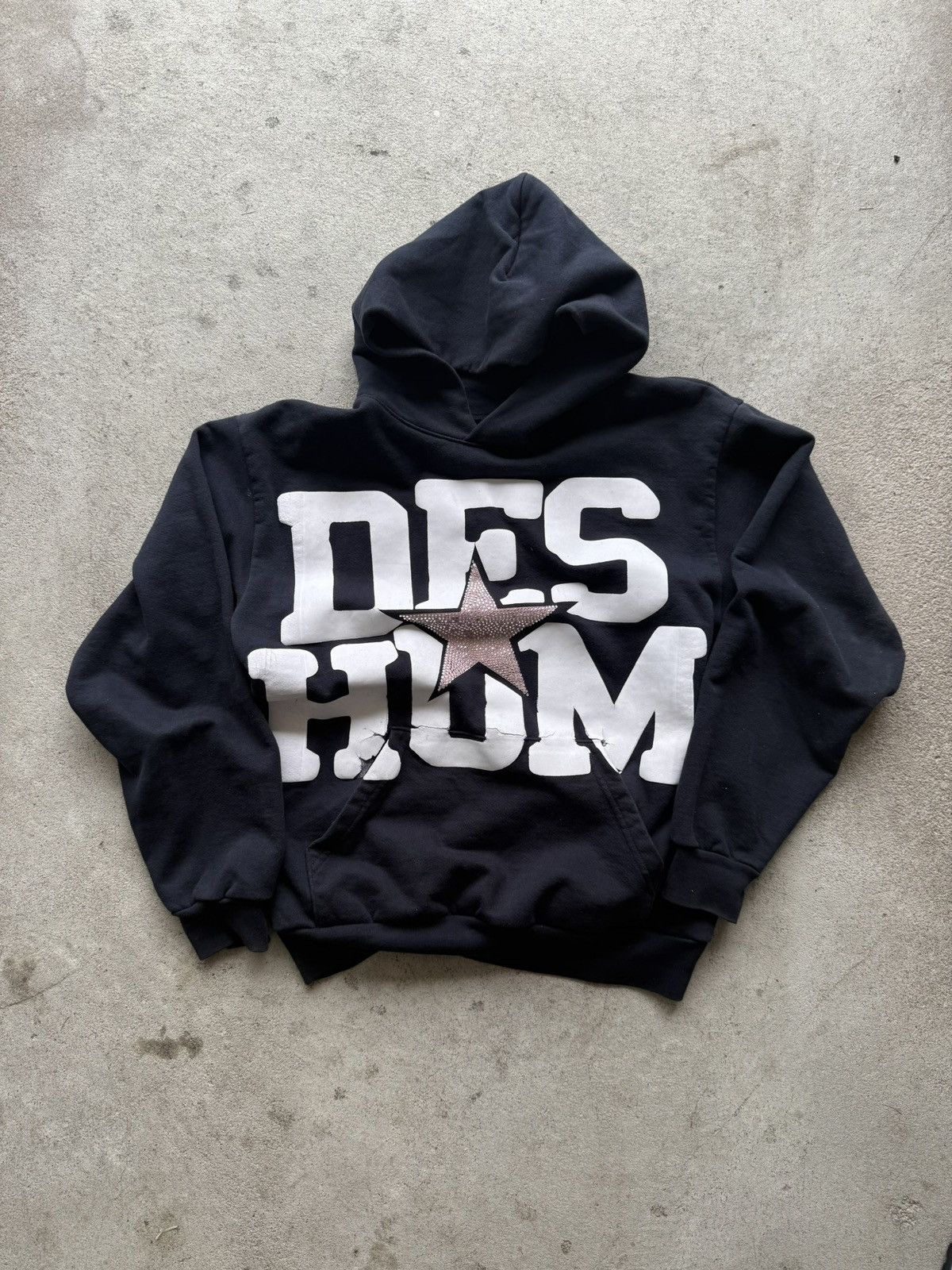 Other Designer Humans Puff Print Rhinstone Hoodie Size US M / EU 48-50 / 2 - 1 Thumbnail