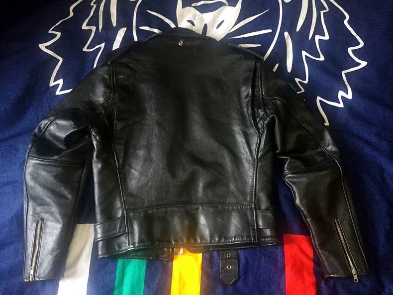 Schott Schott Cowhide cable-stayed locomotive leather coat Size US XS / EU 42 / 0 - 4 Thumbnail