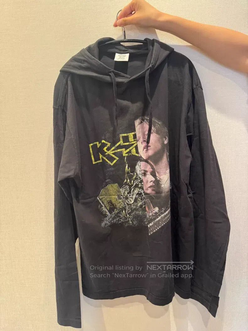 Vetements VETEMENTS Titanic Print Lightweight Hooded Sweatshirt Size US S / EU 44-46 / 1 - 1 Thumbnail