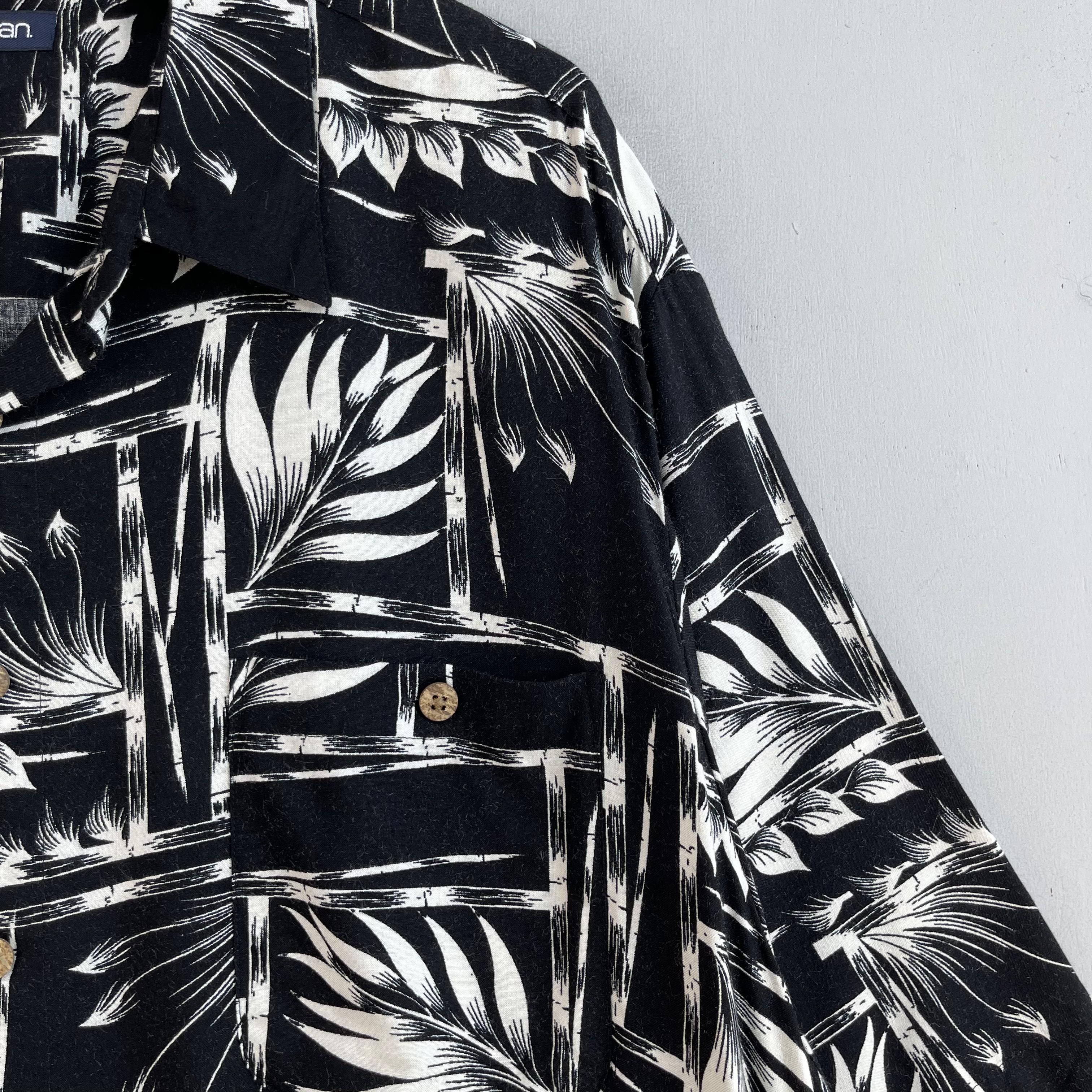 Japanese Brand Vintage PURITAN Aloha Tropical Floral Motive Hawaii Shirt Size US XXL / EU 58 / 5 - 3 Thumbnail