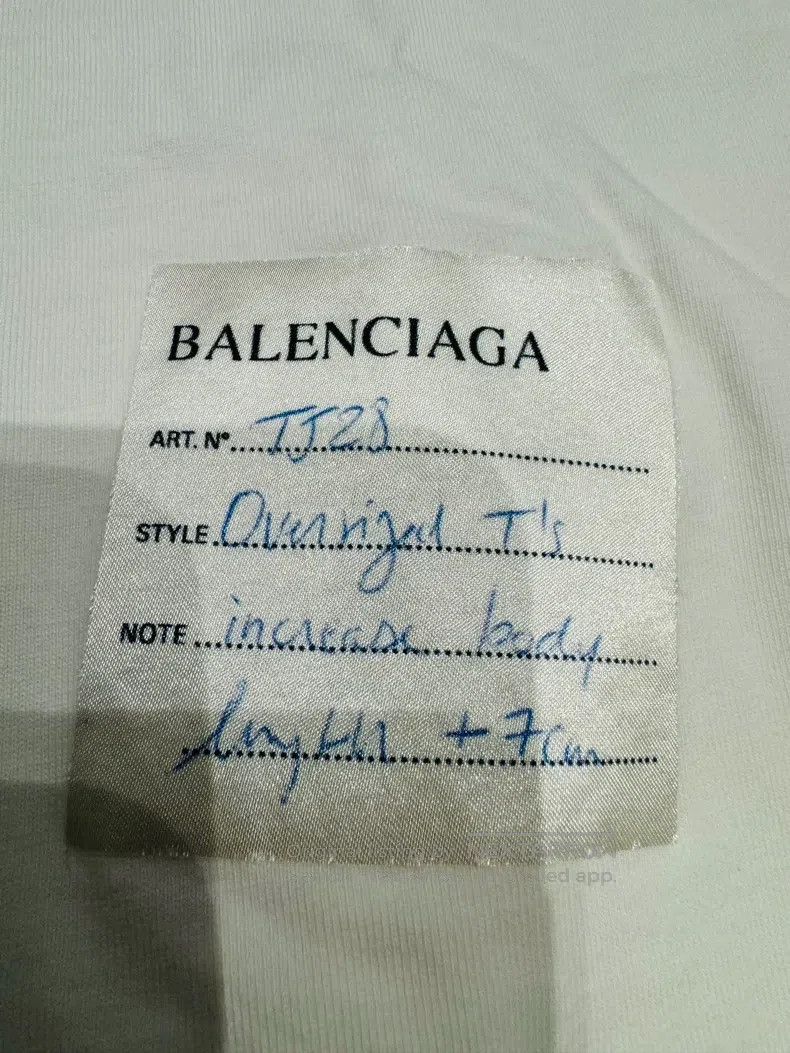 Balenciaga Balenciaga Post-it Short Sleeve T-Shirt Size US M / EU 48-50 / 2 - 3 Thumbnail