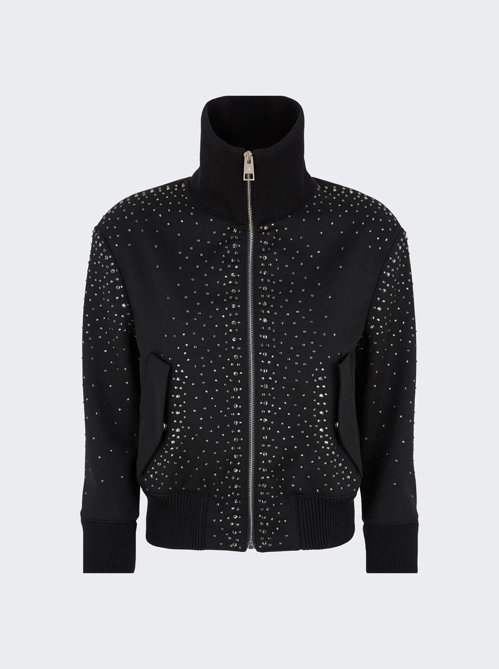 The Attico o1mle0526 Bomber Jacket in Black Size M / US 6-8 / IT 42-44 - 1 Thumbnail