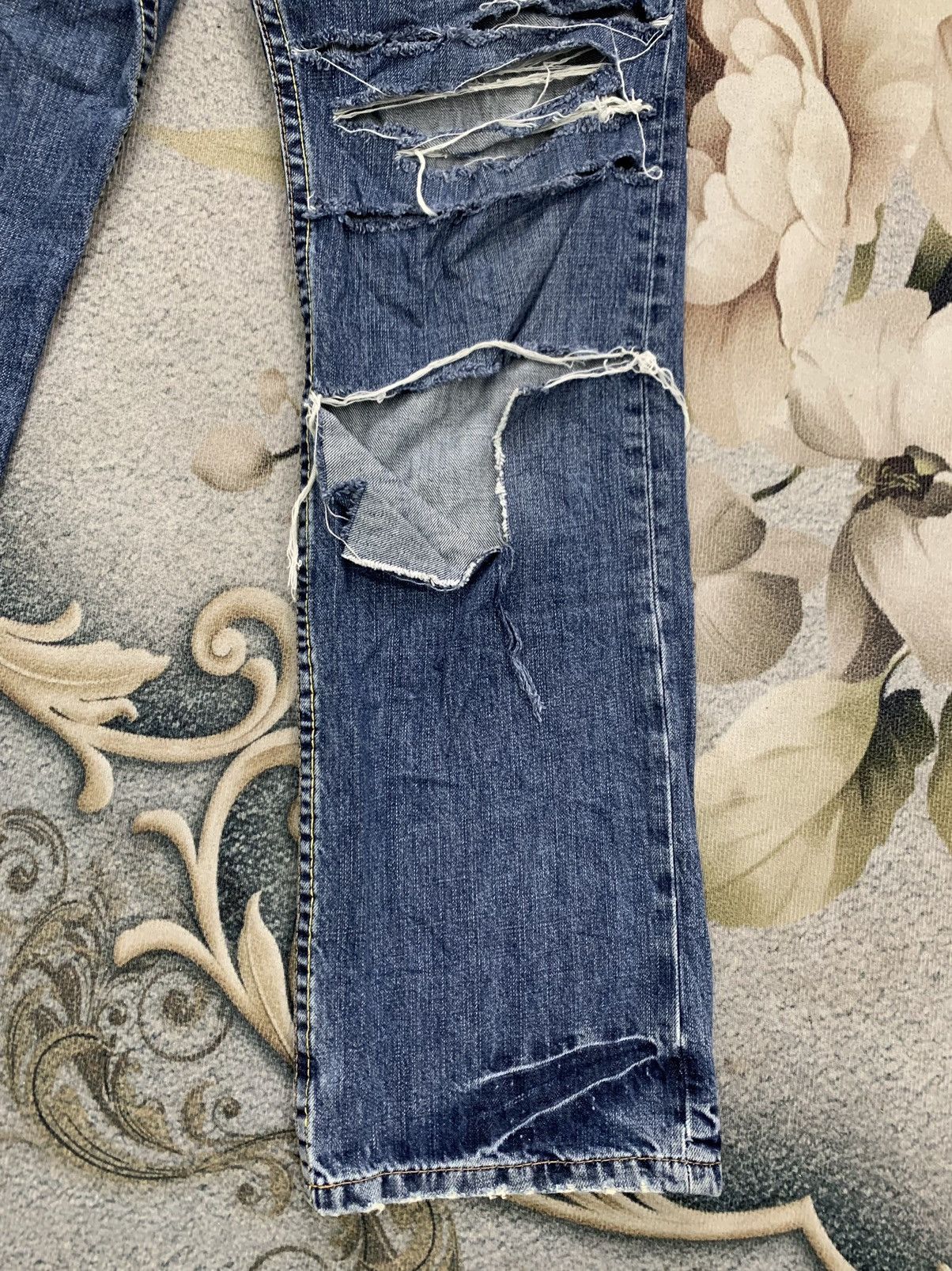 Tommy Hilfiger Distress Tommy Hilfiger Denim Pant Size US 33 - 6 Thumbnail