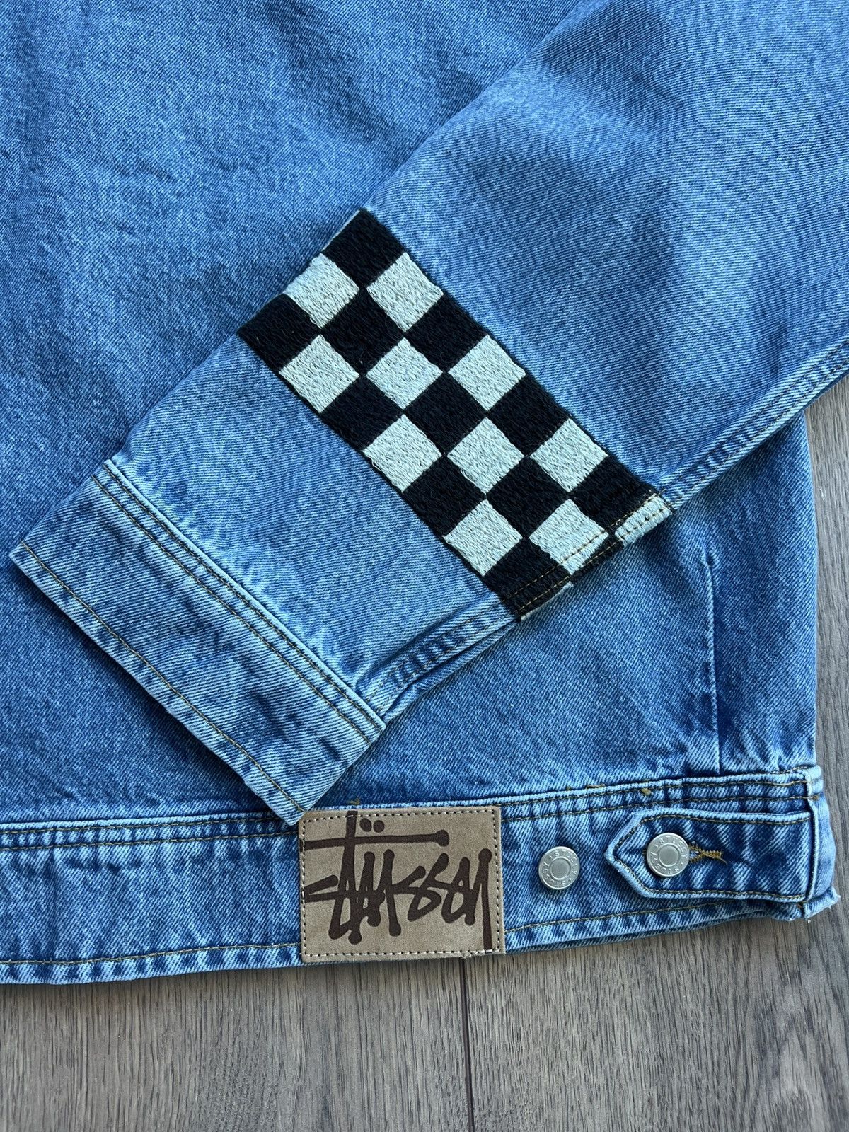 NOMA t.d × Stussy Stussy x Noma t.d. Denim Zip Work Jacket Blue XL Size US XL / EU 56 / 4 - 12 Thumbnail