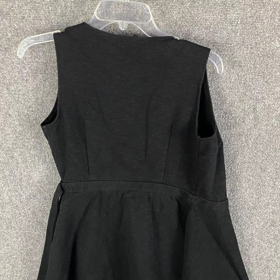 J.Crew J Crew Dress Women's XS A-Line Sleeveless Black Adults Size XS / US 0-2 / IT 36-38 - 7 Thumbnail