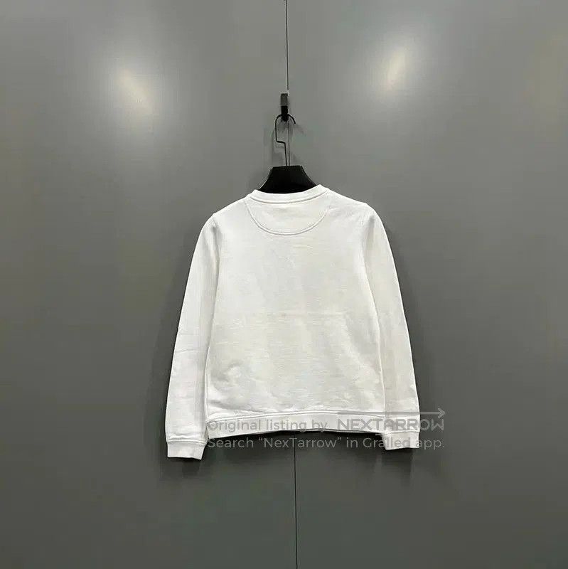 Kenzo KENZO White Logo Long Sleeve Hoodie . Size M / US 6-8 / IT 42-44 - 2 Thumbnail