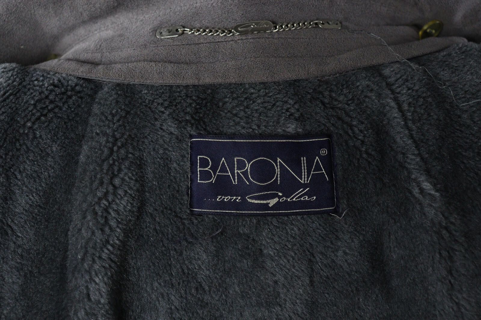 Designer Ladies Baronia Von Gollas Wool Alpaca Coat Jacket Size 44 Size M / US 6-8 / IT 42-44 - 9 Thumbnail