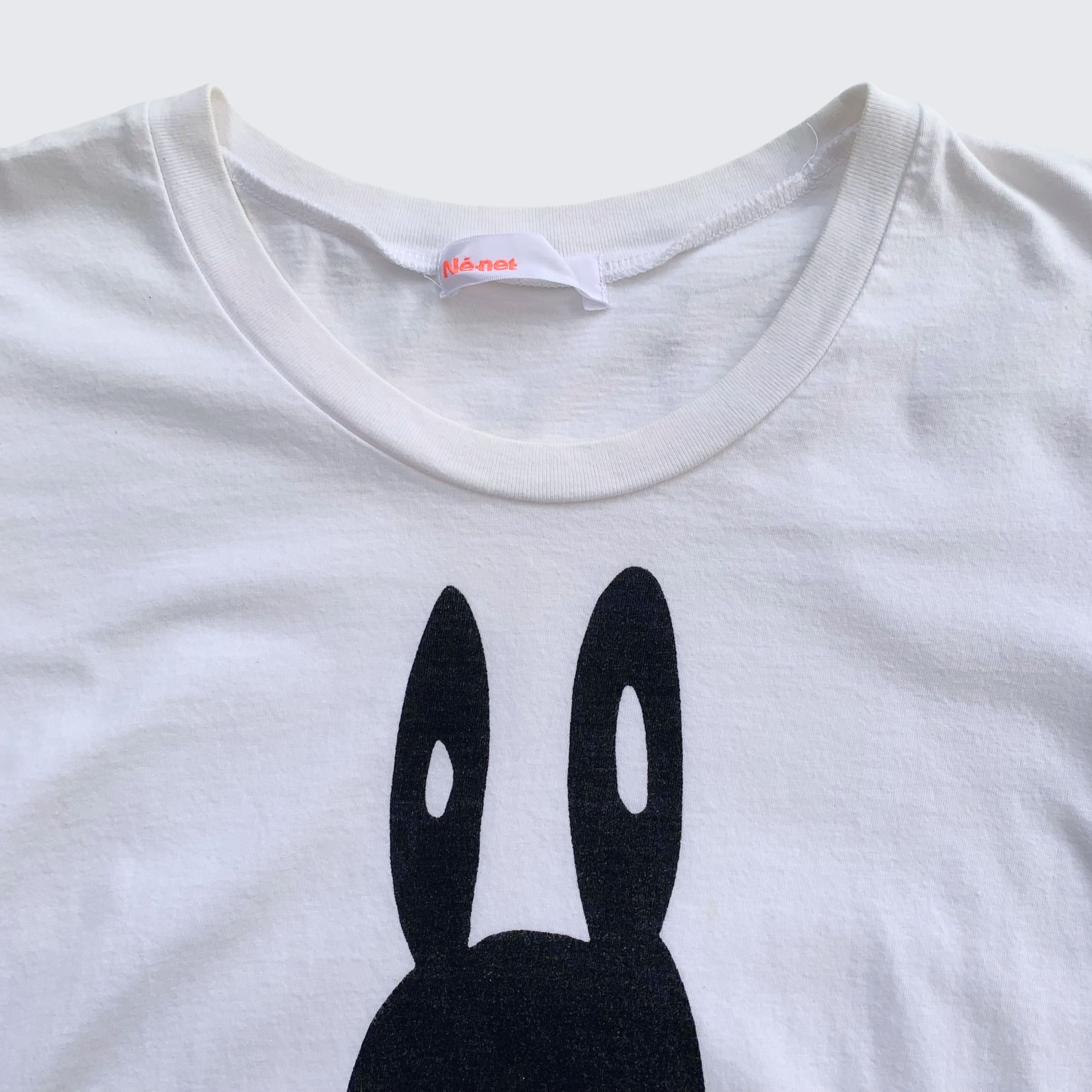 Issey Miyake Vintage Ne-net Issey Miyake Japan Rabbit Fitted Tee Size S / US 4 / IT 40 - 2 Thumbnail