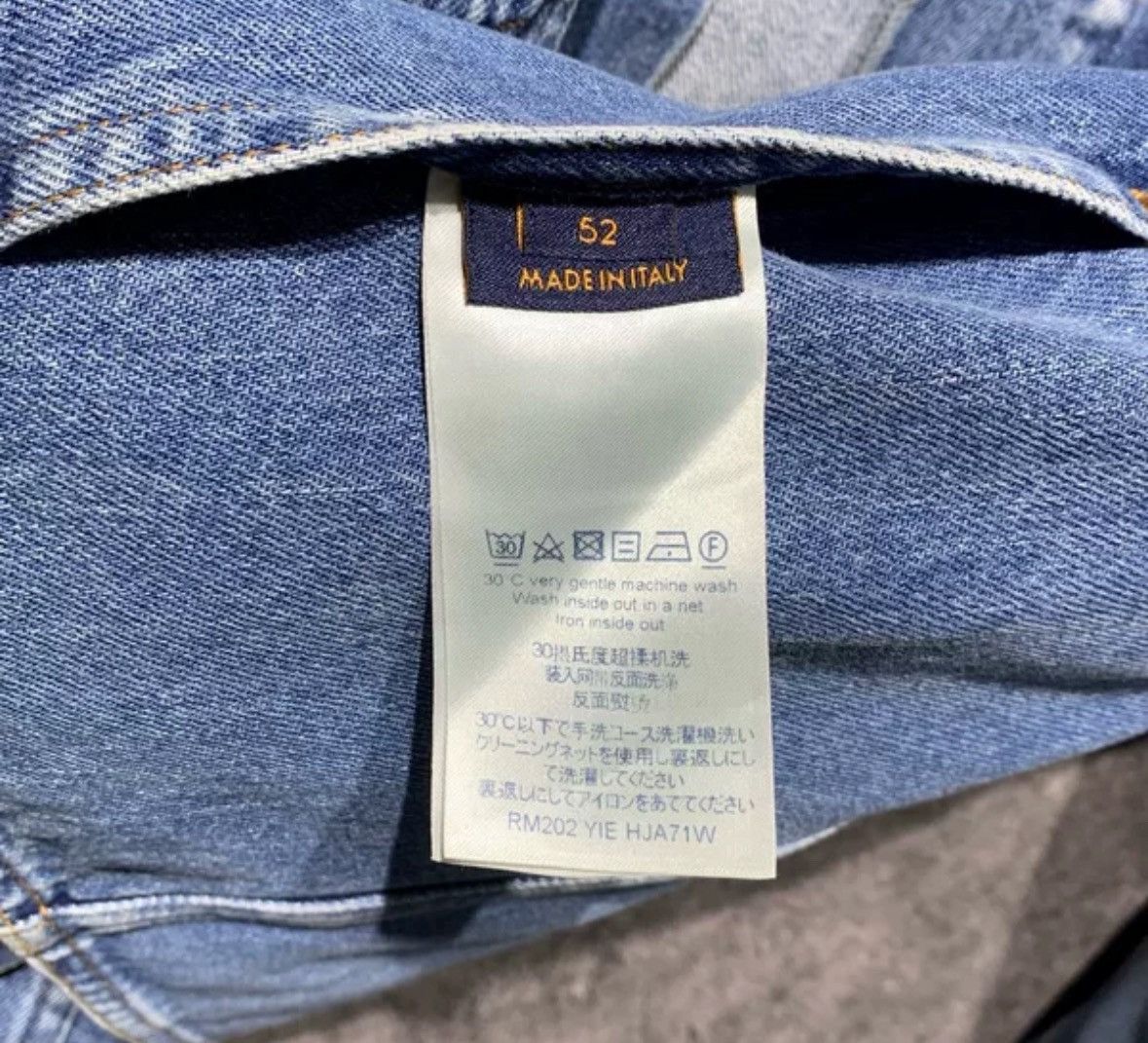 Louis Vuitton LOUIS VUITTON Gradient presbyopia denim jacket2412-Nextarrow Size US L / EU 52-54 / 3 - 8 Thumbnail