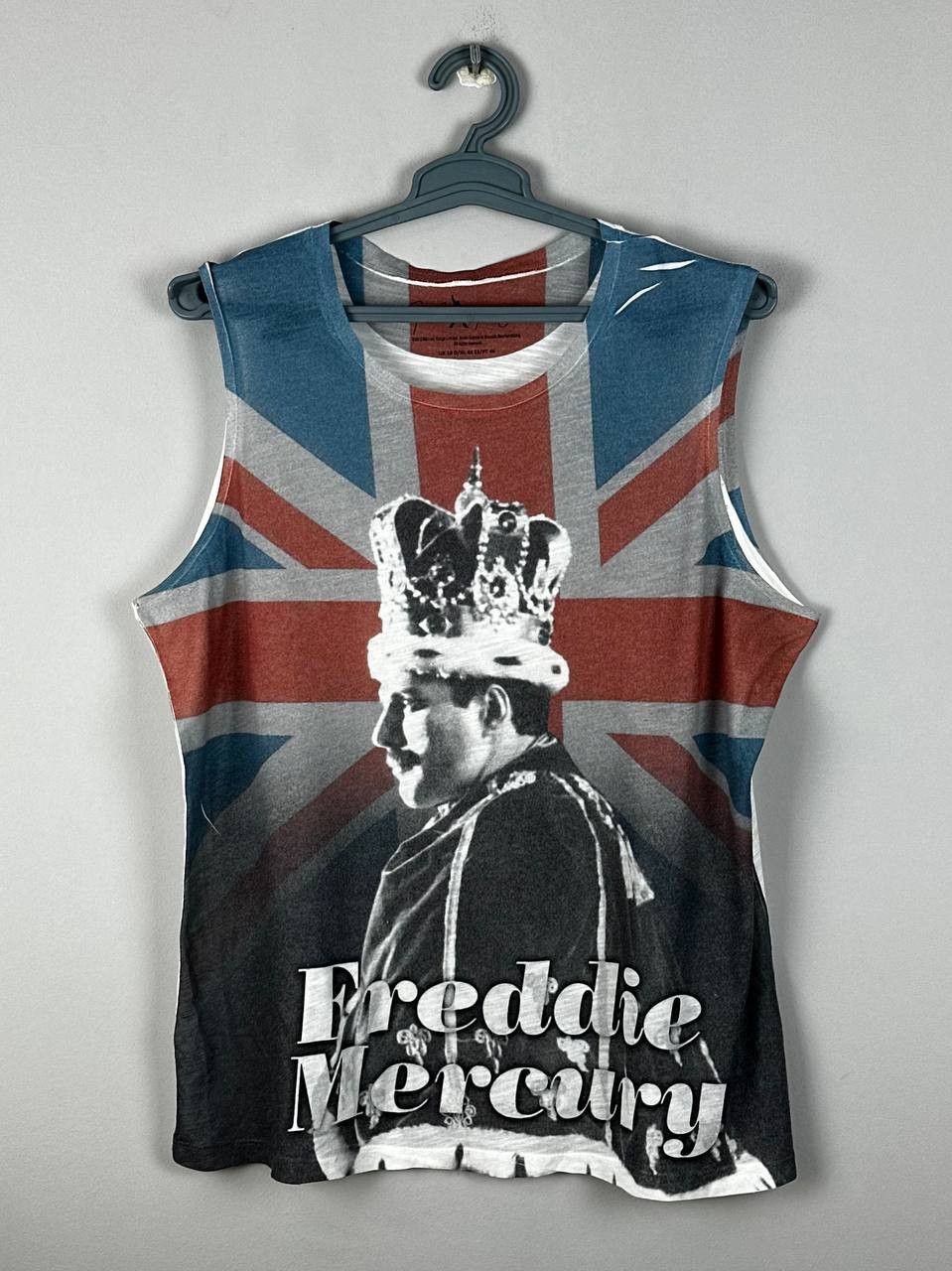 Band Tees Queen Vintage Freddie Mercury Sleeveless T-Shirt Size US L / EU 52-54 / 3 - 1 Thumbnail