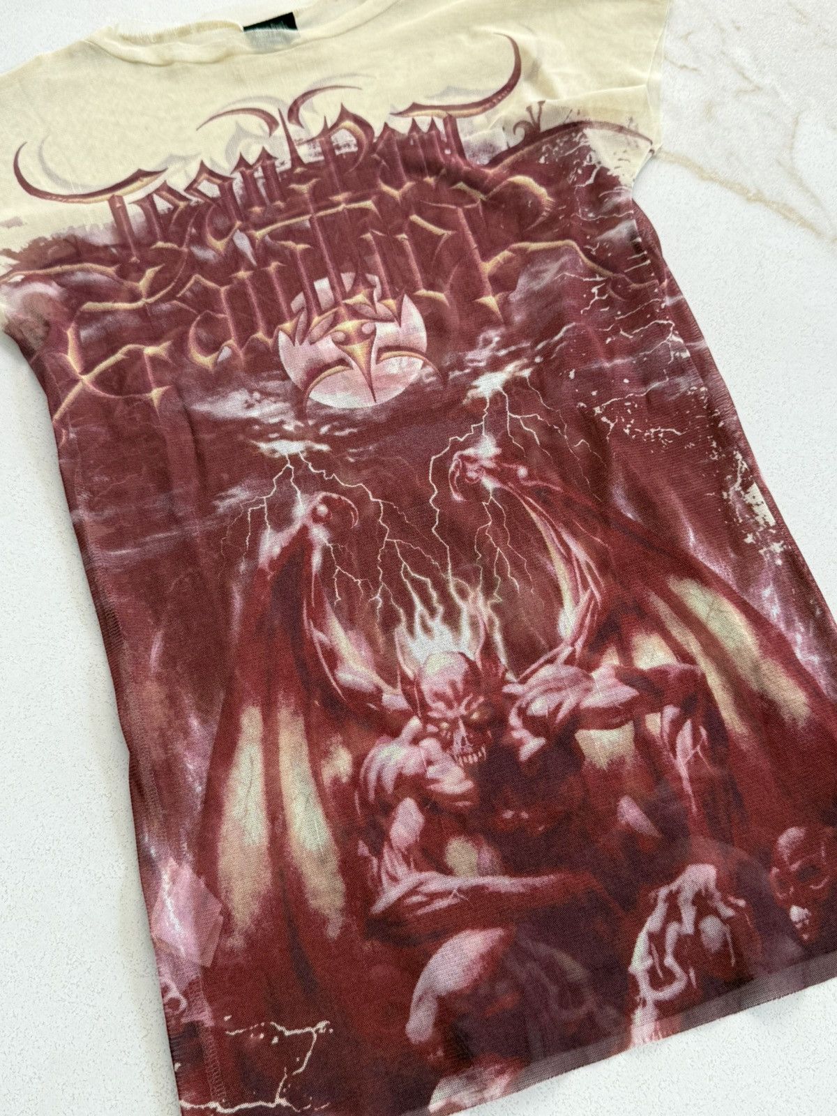 Jean Paul Gaultier Jean Paul Gaultier 2001 Satan Mesh Top Size US M / EU 48-50 / 2 - 2 Thumbnail