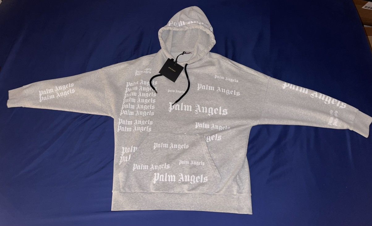 Designer × Palm Angels Palm Angels Ultra logo-print Hoodie Size US M / EU 48-50 / 2 - 1 Thumbnail