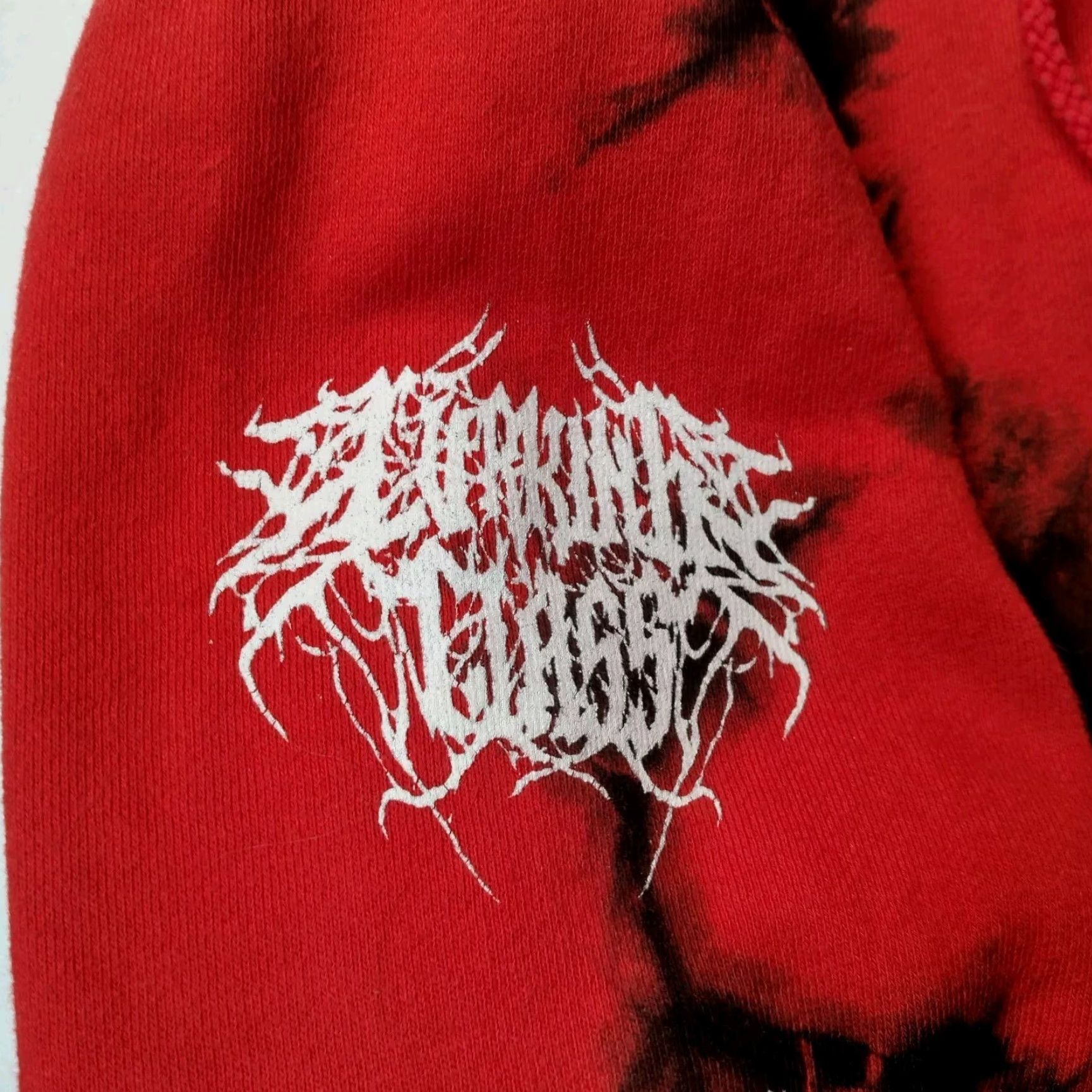 Vintage VINTAGE Sketchy Tank Men Hoodie Pullover Long Sleeve Reaper Tie Dye Cotton Blend 90s Lurking Class Size US M / EU 48-50 / 2 - 2 Thumbnail