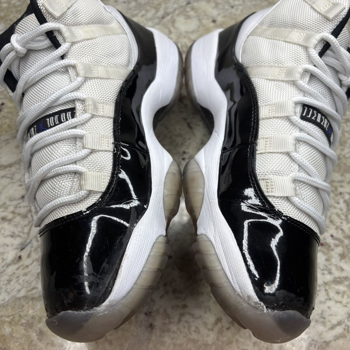 Jordan Brand Sizs 8.5 - Jordan 11 high concord 2011 OG All Worn Size US 8.5 / EU 41-42 - 11 Thumbnail