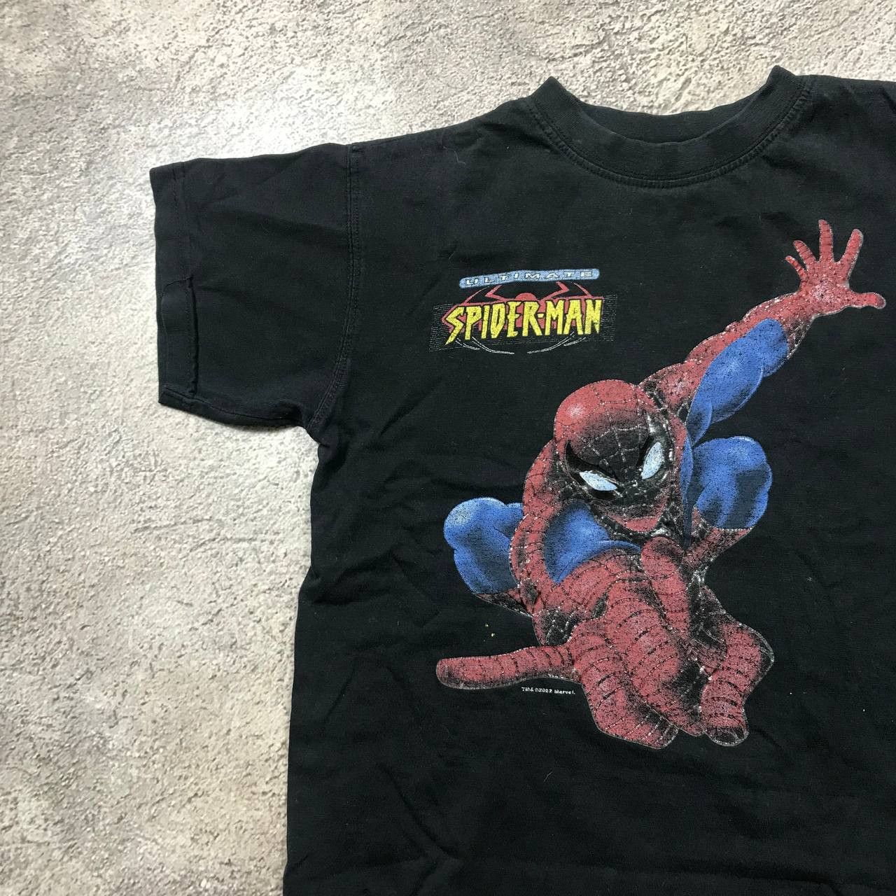 Vintage Vintage 90s Spider Man Graphic Tee Y2K Skate Humor Washed XS Size XS / US 0-2 / IT 36-38 - 2 Thumbnail