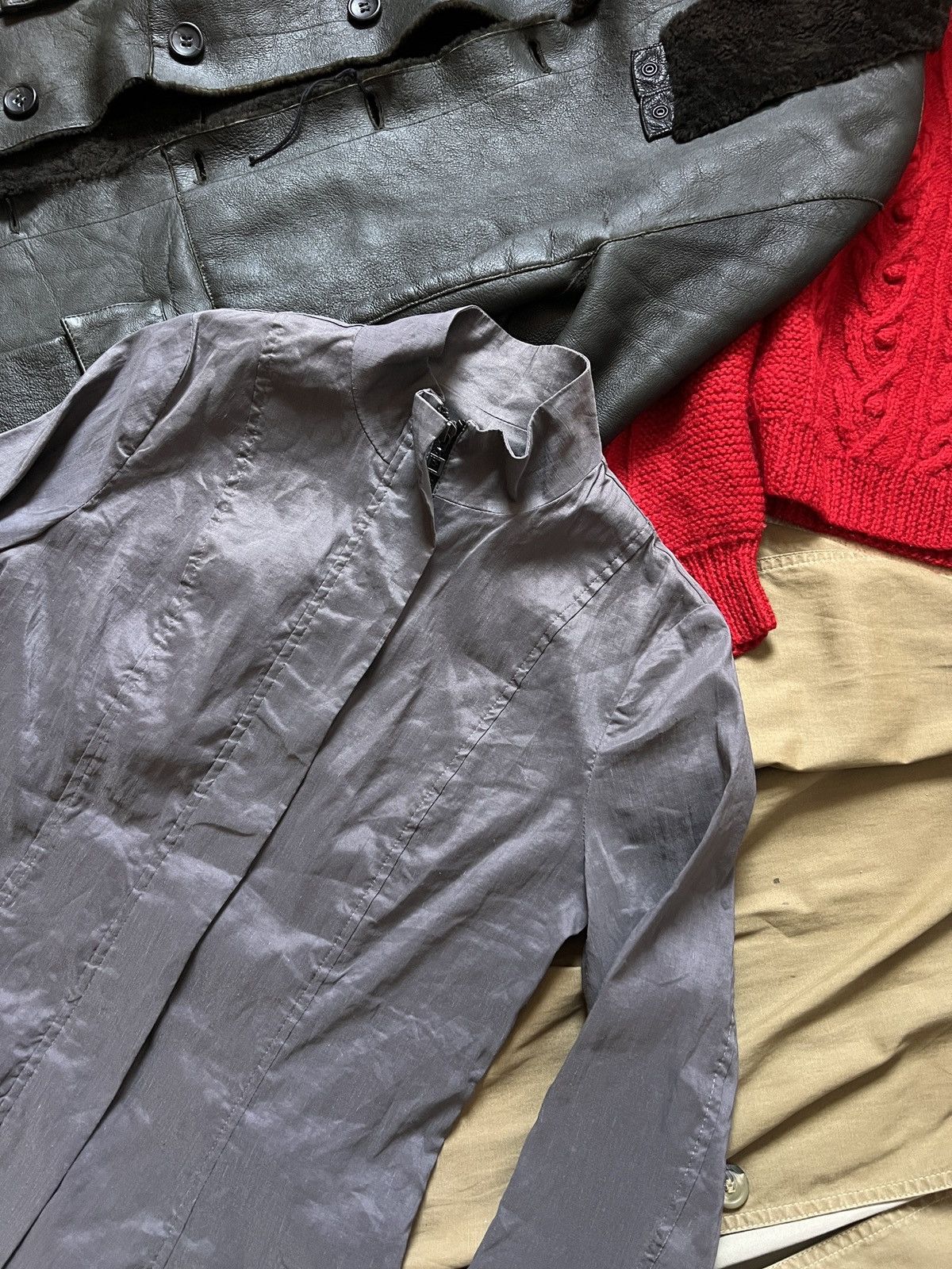 Sarah Pacini Sarah Pacini Avant-Garde Rick Owens Style Jacket Light Wind Size S / US 4 / IT 40 - 11 Thumbnail