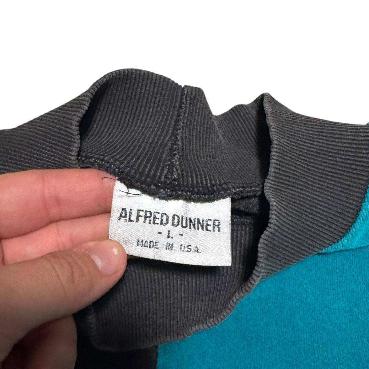 Other 80s Alfred Dunner Colorblock Sweatshirt Women's Large FLAWS Size L / US 10 / IT 46 - 5 Thumbnail