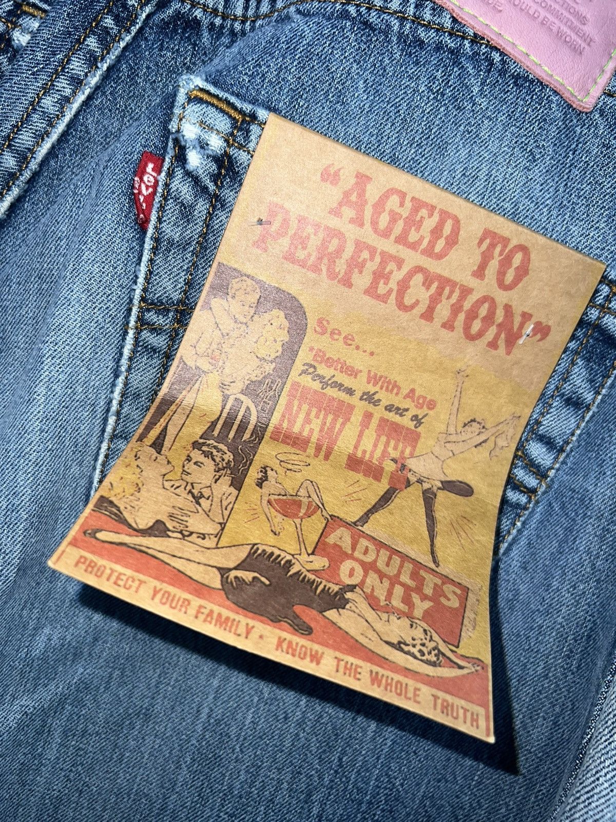 Better With Age Better With Age Baggy Jawn Denim Size US 31 - 10 Thumbnail